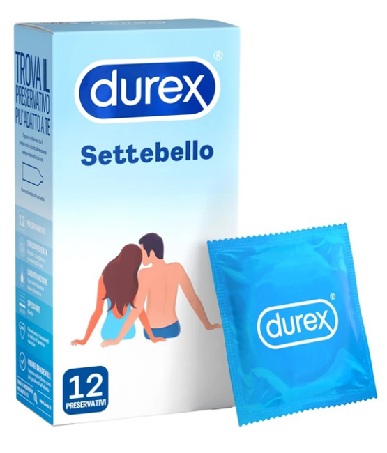 PROFILATTICO DUREX SETTEBELLO CLASSICO 12 PEZZI - Luckyfarma.it