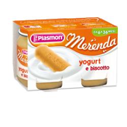 PLASMON OMOGENEIZZATO YOGURT BISCOTTO 120 G X 2 PEZZI - Luckyfarma.it