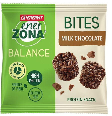 ENERZONA BITES MILK CHOCOLATE 1 BUSTINA - Luckyfarma.it