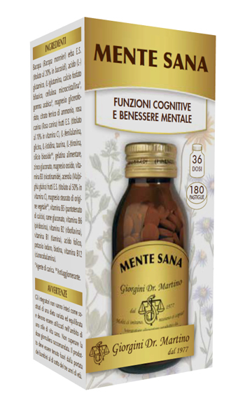MENTE SANA 180 PASTIGLIE - Luckyfarma.it