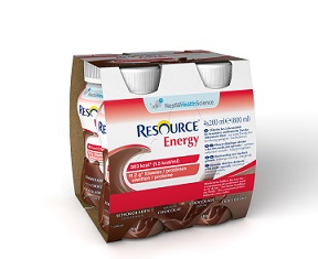 RESOURCE ENERGY CIOCCOLATO 4 BOTTIGLIE 200 ML - Luckyfarma.it