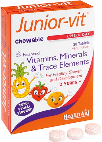 JUNIORVIT BLISTER 30 TAVOLETTE MASTICABILI - Luckyfarma.it