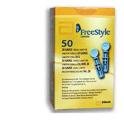 LANCETTE PUNGIDITO FREESTYLE GAUGE 28 50 PEZZI - Luckyfarma.it