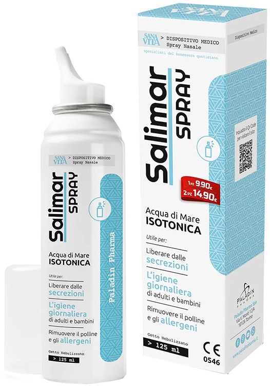 SANAVITA SALIMAR SPRAY NASALE NEW 125 ML - Luckyfarma.it