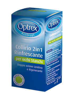 GOCCE OCULARI OPTREX ACTIDROPS 2IN1 RINFRESCANTE OCCHI STANCHI 1 PEZZO - Luckyfarma.it