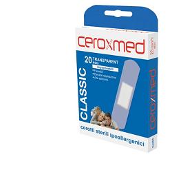 CEROXMED CLASSIC TRASPARENTI 7,2 CM X 1,9 CM 20 CEROTTI MEDI - Luckyfarma.it