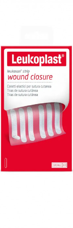 CEROTTO PER SUTURA LEUKOSAN STRIP 6X38MM 2 BUSTE X 6 CEROTTI - Luckyfarma.it