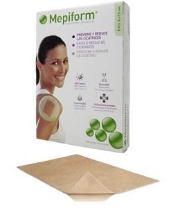 MEPIFORM MEDICAZIONE ATRAUMATICA PER CICATRICI CHELOIDI 10X18 CM 5 PEZZI - Luckyfarma.it