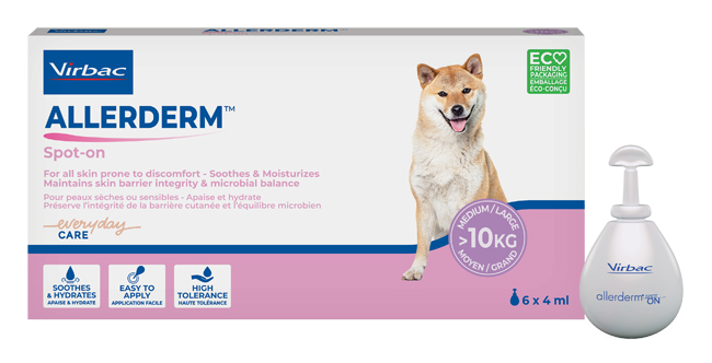 ALLERDERM SPOT ON CANI SUPERIORI A 10 KG 6 PIPETTE 4 ML - Luckyfarma.it