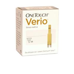 STRISCE MISURAZIONE GLICEMIA ONETOUCH VERIO 25 PEZZI - Luckyfarma.it