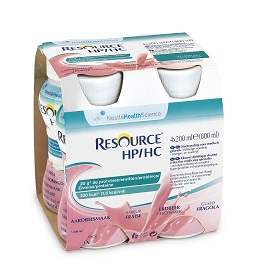 RESOURCE HP/HC FRAGOLA 4 BOTTIGLIE 200 ML - Luckyfarma.it