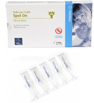 PROTECTION SPOTON GATTO 5 X 2 ML - Luckyfarma.it