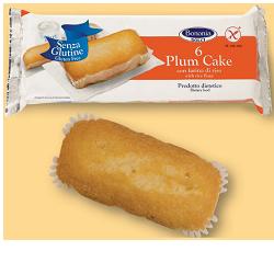 BONONIA PLUMCAKE CON FARINA DI RISO SENZA GLUTINE 6 X 36 G - Luckyfarma.it