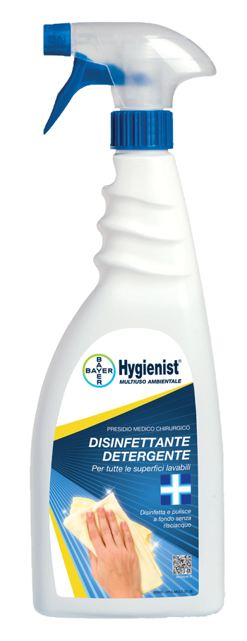 HYGIENIST MULTIUSO AMBIENTALE DISINFETTANTE DETERGENTE 750 ML - Luckyfarma.it