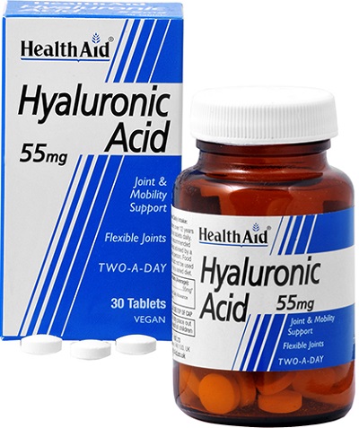 ACIDO IALURONICO HYALURONIC ACID 55MG 30 COMPRESSE - Luckyfarma.it