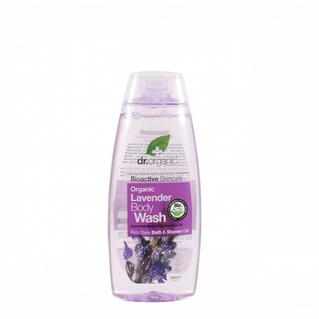 DR ORGANIC LAVENDER LAVANDA BODY WASH DETERGENTE CORPO 250 ML - Luckyfarma.it