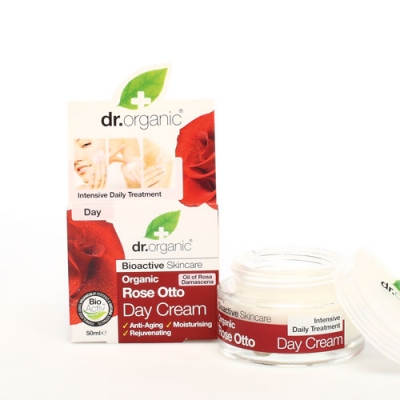 DR ORGANIC ROSE OTTO ROSA DAY CREAM CREMA VISO GIORNO 50 ML - Luckyfarma.it