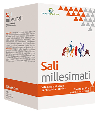 SALI MILLESIMATI 10 BUSTINE 20 G - Luckyfarma.it