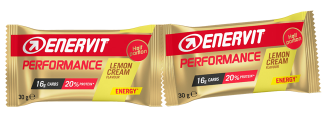 ENERVIT PS DOUBLE LEMON CREAM 2 MEZZE PORZIONI BOX 1 BARRETTA - Luckyfarma.it