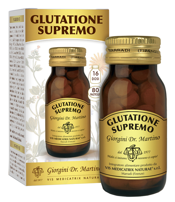 GLUTATIONE SUPREMO 80 PASTIGLIE - Luckyfarma.it