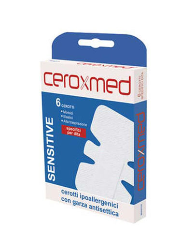 CEROTTO CEROXMED SENSITIVE FLEX SPECIFICO DITA 6 PEZZI - Luckyfarma.it