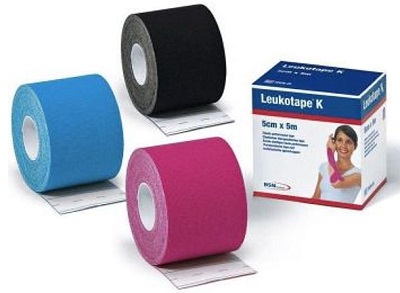 BENDA ADESIVA LEUKOTAPE K PER TAPING FISIOTERAPICO LARGHEZZA 5 CM LUNGHEZZA 5 M COLORE ROSA IN ROTOLO - Luckyfarma.it