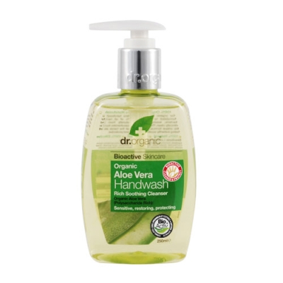 DR ORGANIC ALOE VERA HANDWASH SAPONE LIQUIDO MANI 250 ML - Luckyfarma.it