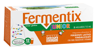 FERMENTIX JUNIOR 12 FLACONCINI 5 MILIARDI - Luckyfarma.it