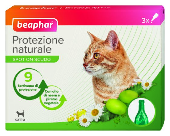 PROTEZIONE NAT SPOT ON GATTO 3 PIPETTE DA 1 ML - Luckyfarma.it