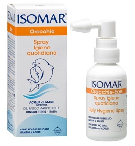 ISOMAR ORECCHIE ACQUA DI MARE SPRAY NO GAS PER IRRIGAZIONE DELL'ORECCHIO 50ML - Luckyfarma.it