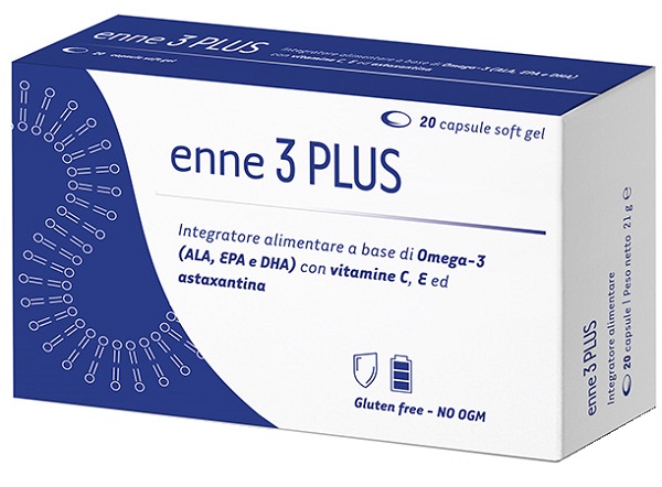 ENNE 3 PLUS 20 CAPSULE SOFTGEL - Luckyfarma.it