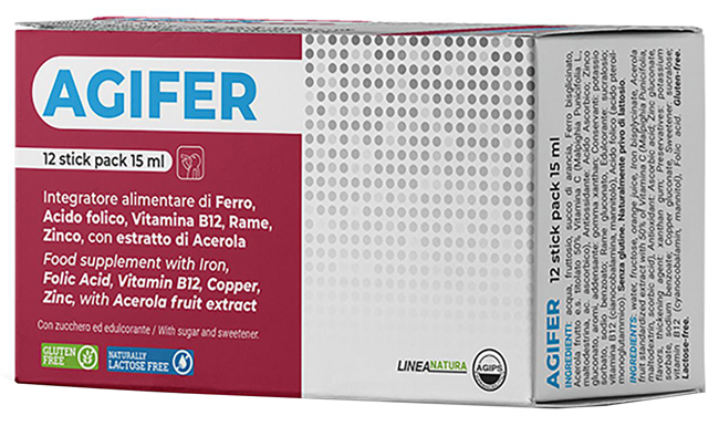 AGIFER 12 STICK 15 ML - Luckyfarma.it