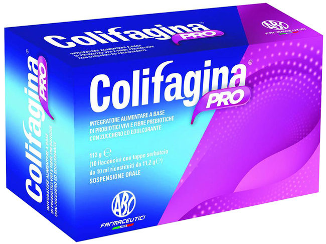COLIFAGINA PRO 10 FLACONCINI TAPPO SERBATOIO - Luckyfarma.it
