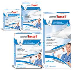 MEDICAZIONE MEDIPRESTERIL POST OPERATORIA IMPERMEABILE STERILE 7,5X10CM 4 PEZZI - Luckyfarma.it