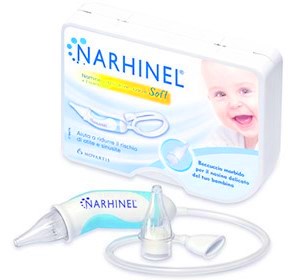 ASPIRATORE NASALE NARHINEL SOFT 1 PEZZO + 2 RICAMBI - Luckyfarma.it