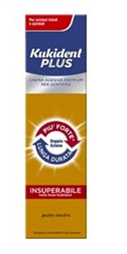 KUKIDENT DOPPIA AZIONE ADESIVO PROTESI DENTARIA 40 G - Luckyfarma.it