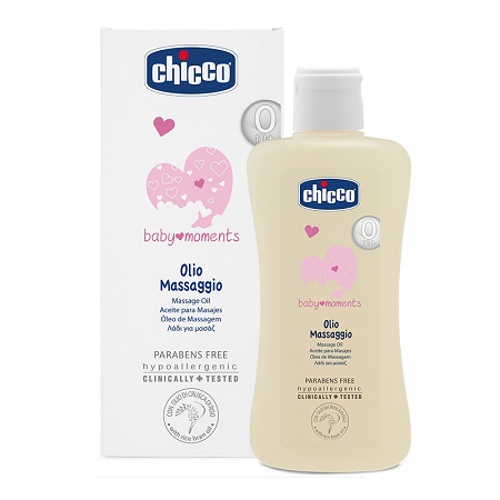 CHICCO COSMETICI BABY MOMENTS OLIO MASSAGGIO 200 ML - Luckyfarma.it