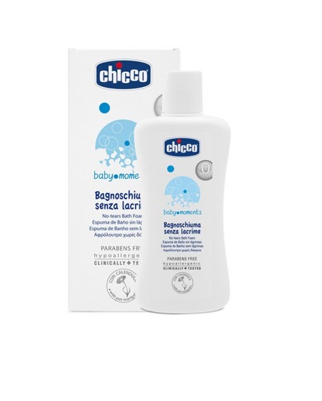 CHICCO COSMETICI BABY MOMENTS BAGNOSCHIUMA 200 ML - Luckyfarma.it