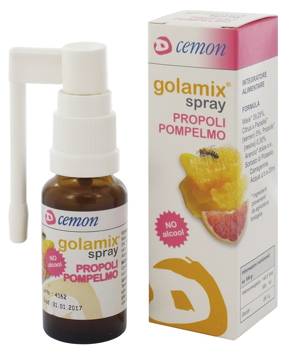 GOLAMIX SPRAY - PROPOLI POMPELMO 20 ML - Luckyfarma.it