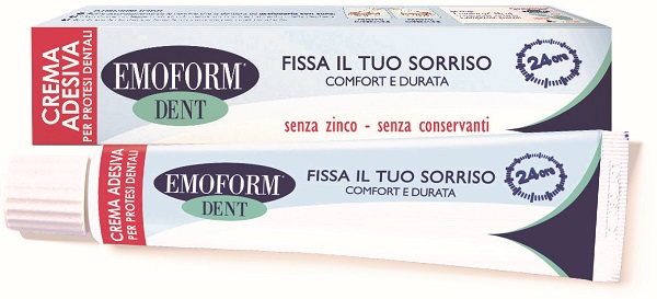 EMOFORM DENT CREMA ADESIVA PER PROTESI DENTALE 45 G - Luckyfarma.it