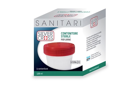 SILVER CROSS CONTENITORE URINA 120ML - Luckyfarma.it