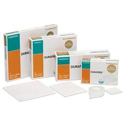 MEDICAZIONE STERILE IN FIBRE DI CELLULOSA ETILSOLFONATA GELICANTE DURAFIBER ASSORBENTE 10X10CM 10 PEZZI - Luckyfarma.it