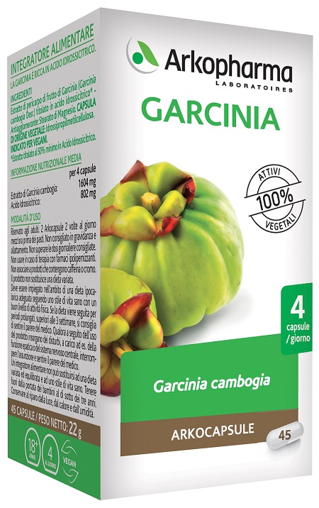 ARKO CAPSULE GARCINIA CAMB 45 CAPSULE - Luckyfarma.it
