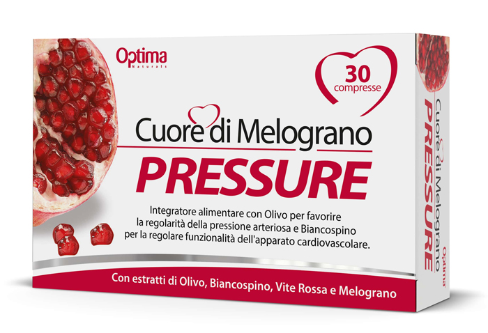 CUORE DI MELOGRANO PRESSURE 30 COMPRESSE 1 G - Luckyfarma.it