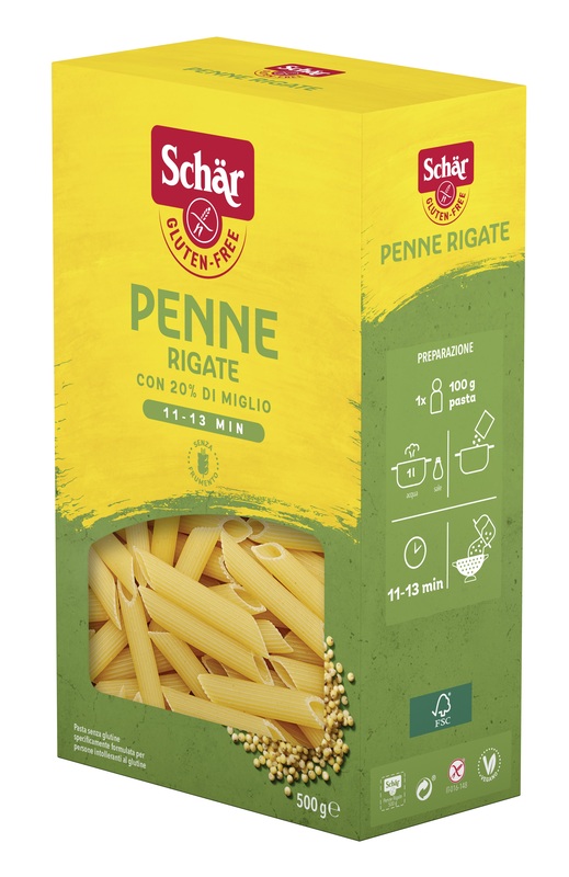 SCHAR PENNE RIGATE 500 G - Luckyfarma.it