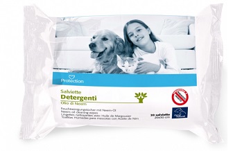 ORME NATURALI SALVIETTINE DETERGENTI ALL'OLIO DI NEEMM 20 PEZZI - Luckyfarma.it