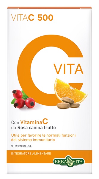 VITA C 500 30 COMPRESSE - Luckyfarma.it