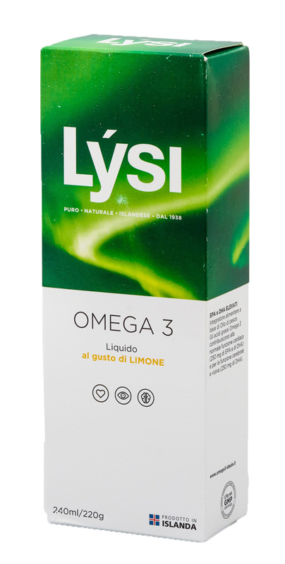 LYSI OMEGA3 LIQUIDO LIMONE 240 ML - Luckyfarma.it