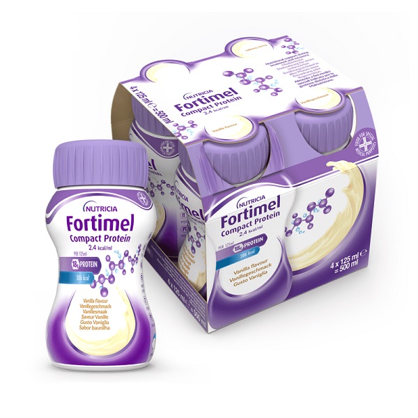 FORTIMEL COMPACT PROTEIN VANIGLIA 4 X 125 ML - Luckyfarma.it