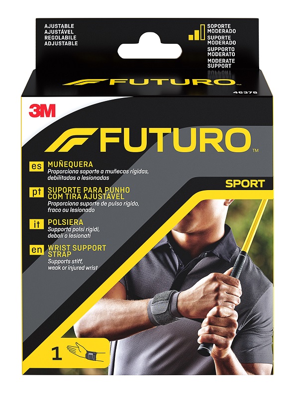 POLSINO ELASTICO UNIVERSALE FUTURO SPORT NERO - Luckyfarma.it